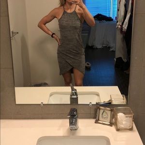 COPY - Silence+Noise Grey Fitted Dress